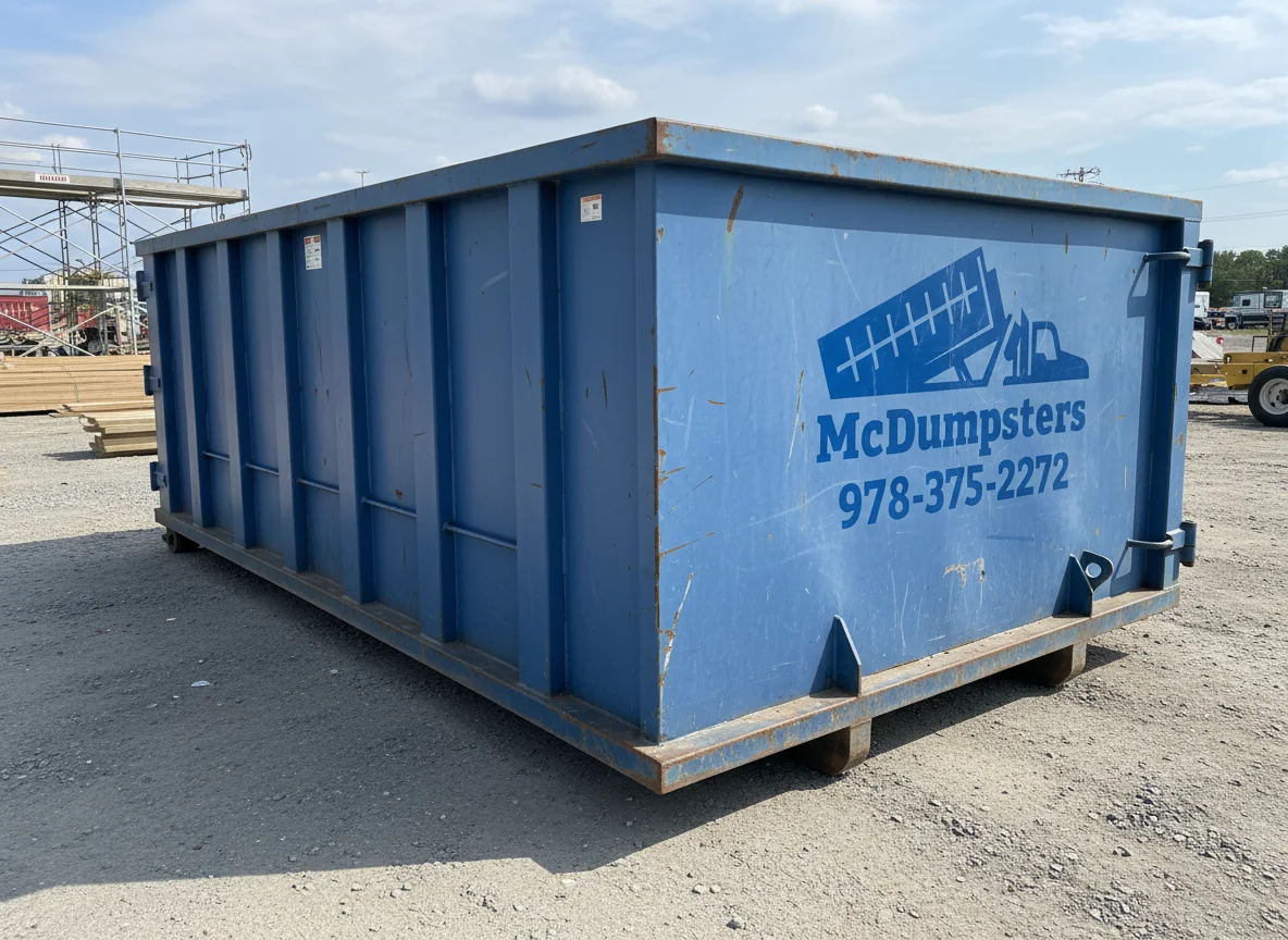 McDumpsters roll-off dumpster available for delivery in Westford, MA